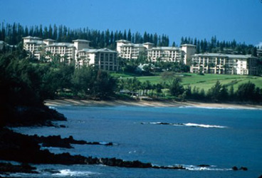 The Ritz-Carlton from the shoreline