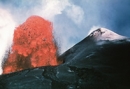 Lava fountain at Kilauea